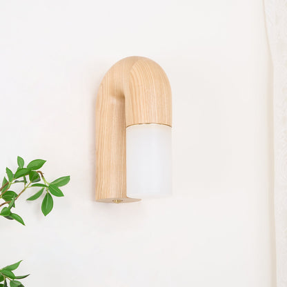 Arcus Wood Wall Lamp | Wood/Metal/Acrylic | Various Finishes