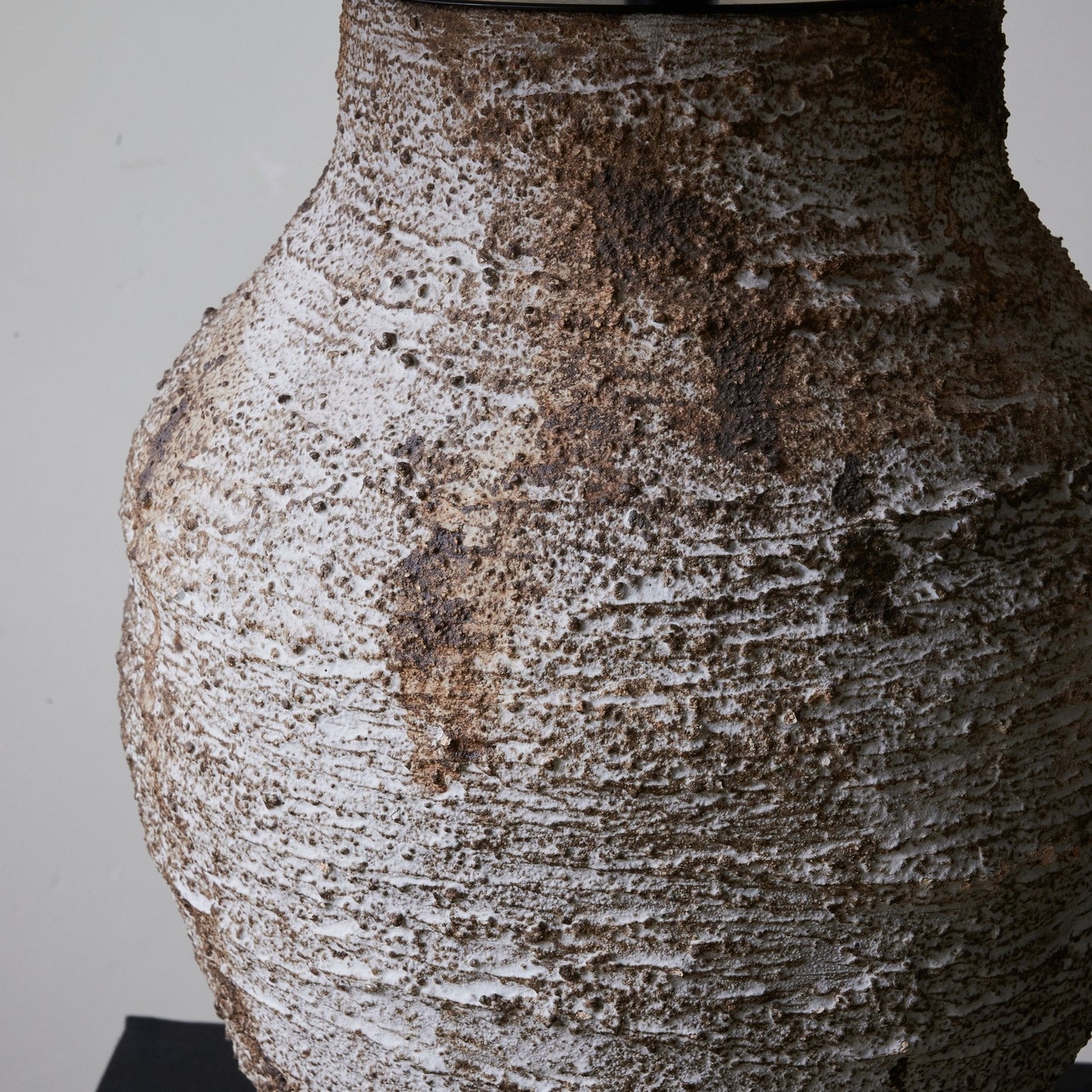 Arden Table Lamp | Textured Clay | Beige Shade