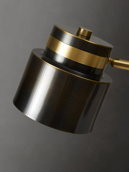 Ari Table Lamp | Brass & Black Metal | LED/Edison Bulb