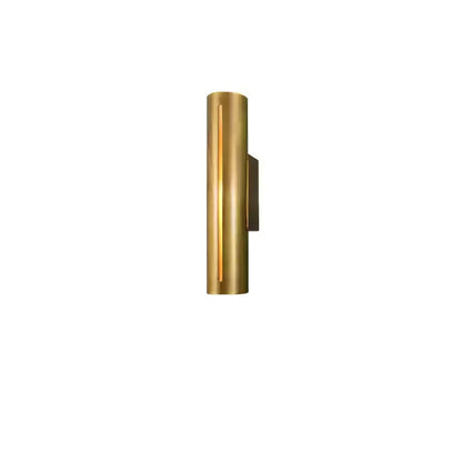 Aria Cylinder Wall Light | Brass | Red Bronze/Bronze