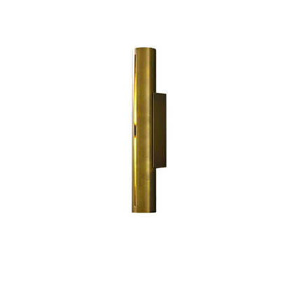 Aria Cylinder Wall Light | Brass | Red Bronze/Bronze
