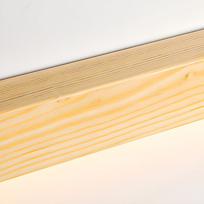 Wood Wall Light | Integrated LED | Walnut or Wood Color