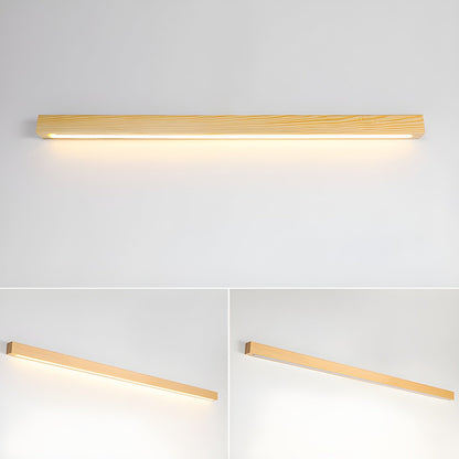 Wood Wall Light | Integrated LED | Walnut or Wood Color