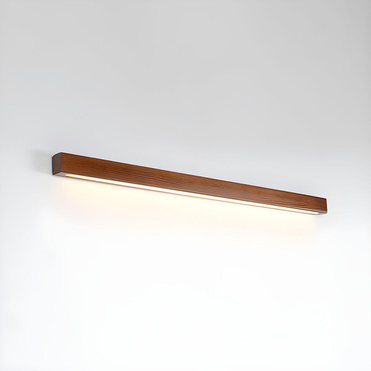 Wood Wall Light | Integrated LED | Walnut or Wood Color