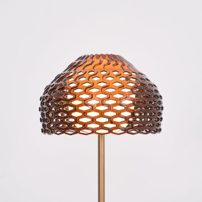 Armadillo Table Lamp | Metal & Plastic | White or Brown