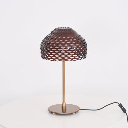 Armadillo Table Lamp | Metal & Plastic | White or Brown