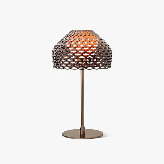 Armadillo Table Lamp | Metal & Plastic | White or Brown