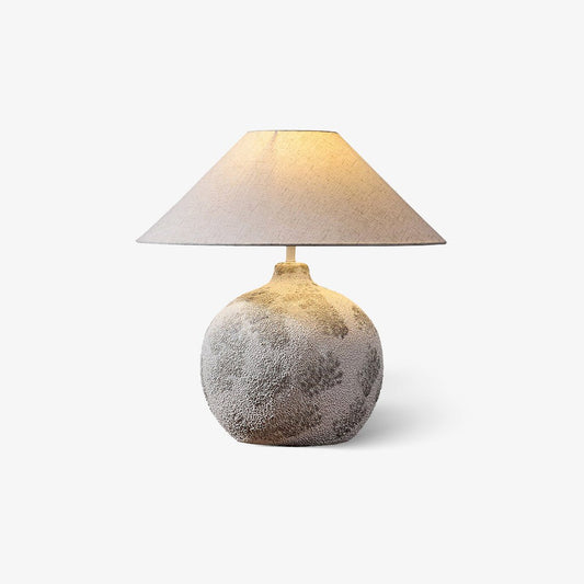Arosa Table Lamp | Ceramic Base | Beige Shade