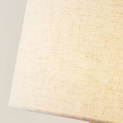 Arouca Table Lamp | Walnut Wood Base | White Shade
