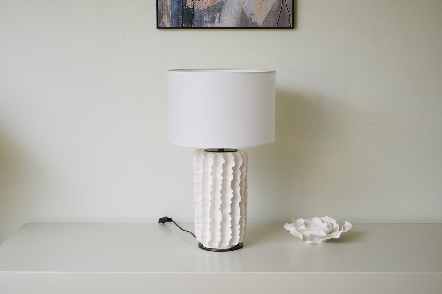Arroyo Table Lamp | Ceramic | White