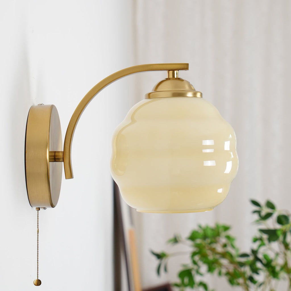 Gatsby Wall Lamp | Art Deco Design | Gold or Chrome Finish