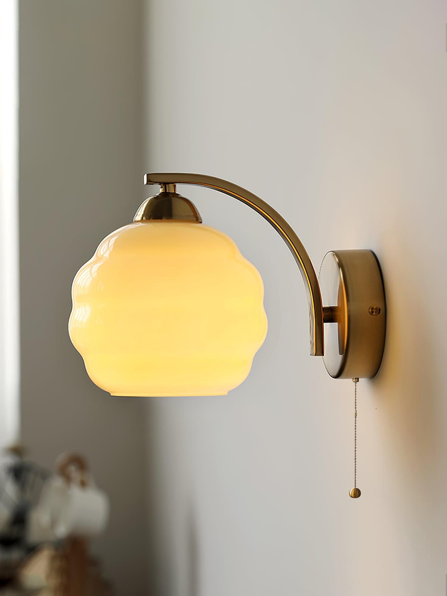 Gatsby Wall Lamp | Art Deco Design | Gold or Chrome Finish