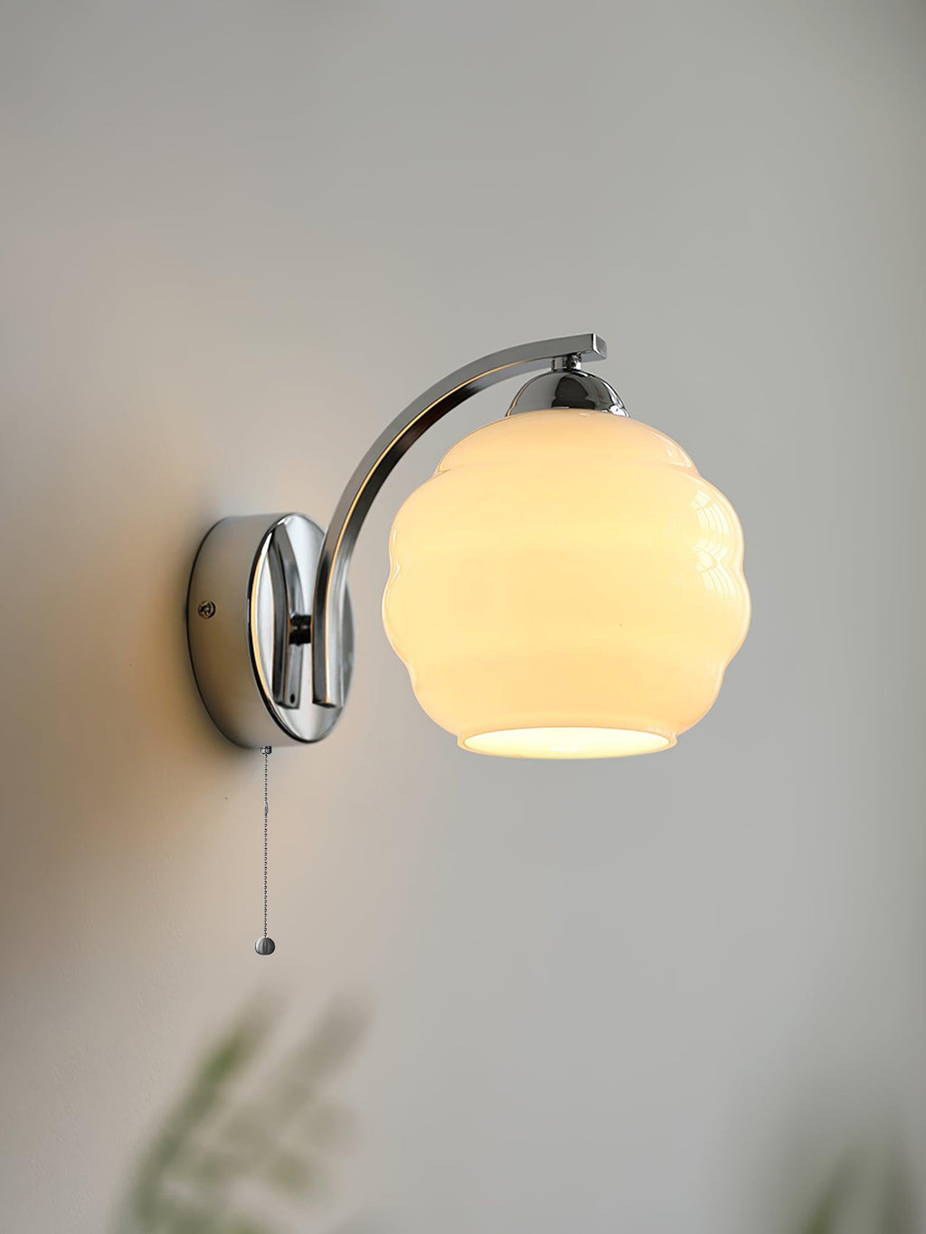 Gatsby Wall Lamp | Art Deco Design | Gold or Chrome Finish