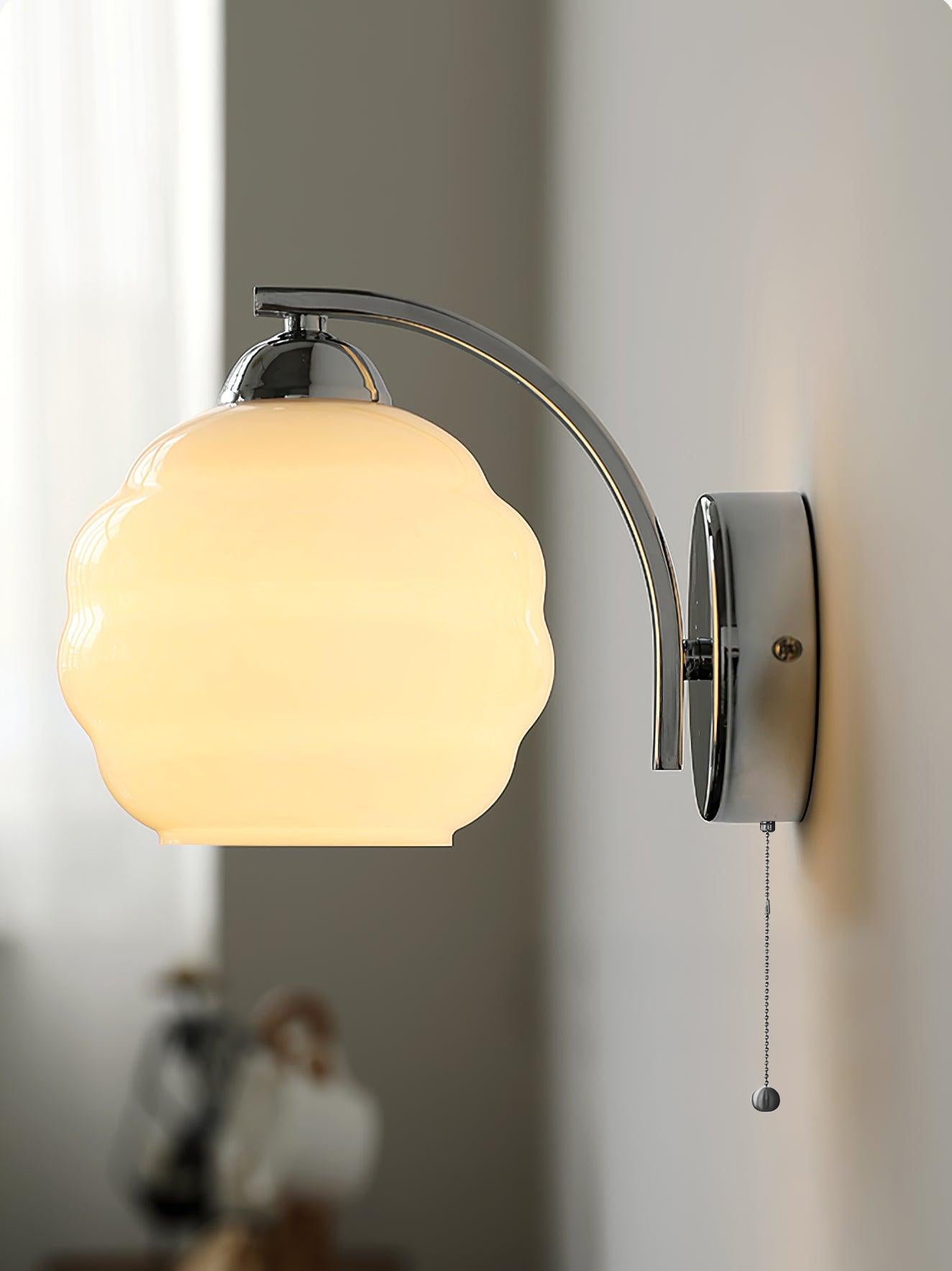 Gatsby Wall Lamp | Art Deco Design | Gold or Chrome Finish