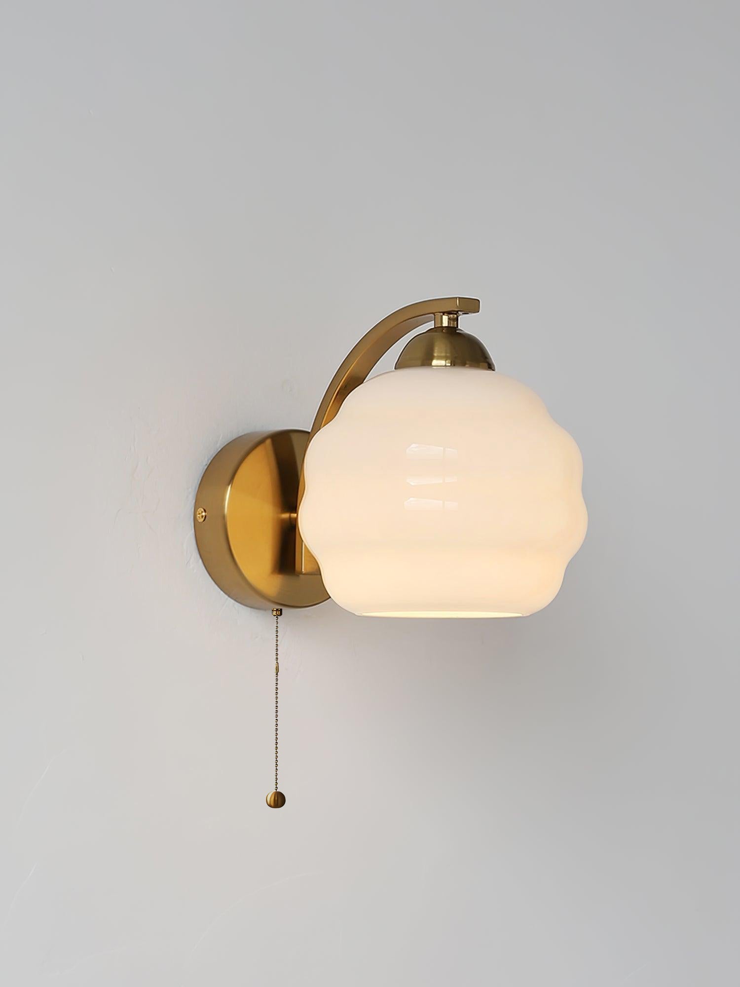 Gatsby Wall Lamp | Art Deco Design | Gold or Chrome Finish
