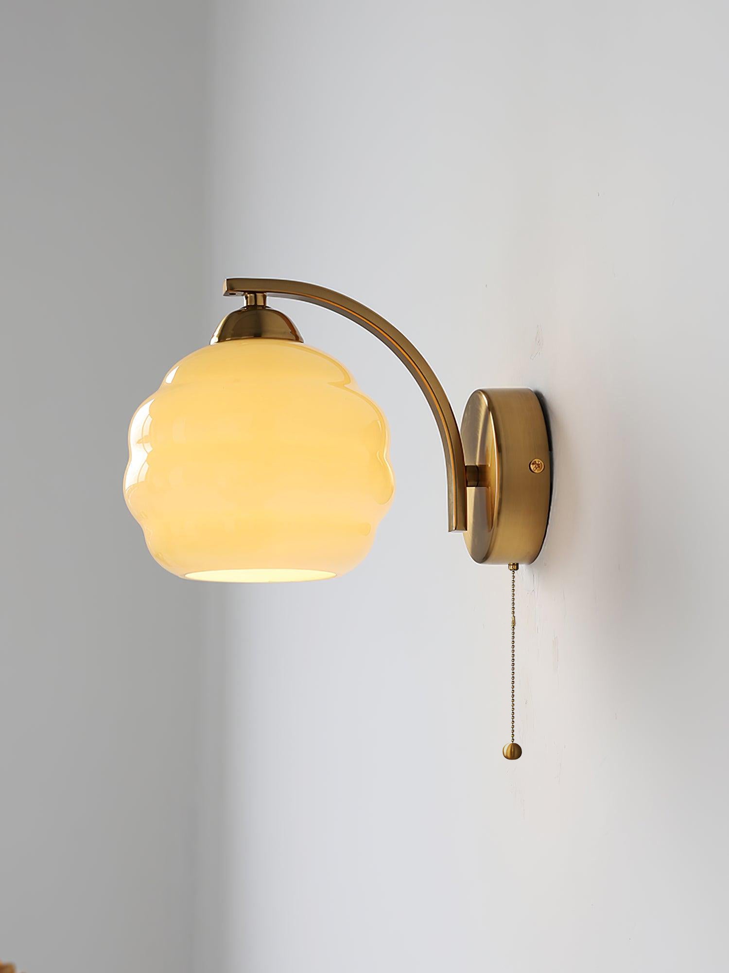 Gatsby Wall Lamp | Art Deco Design | Gold or Chrome Finish