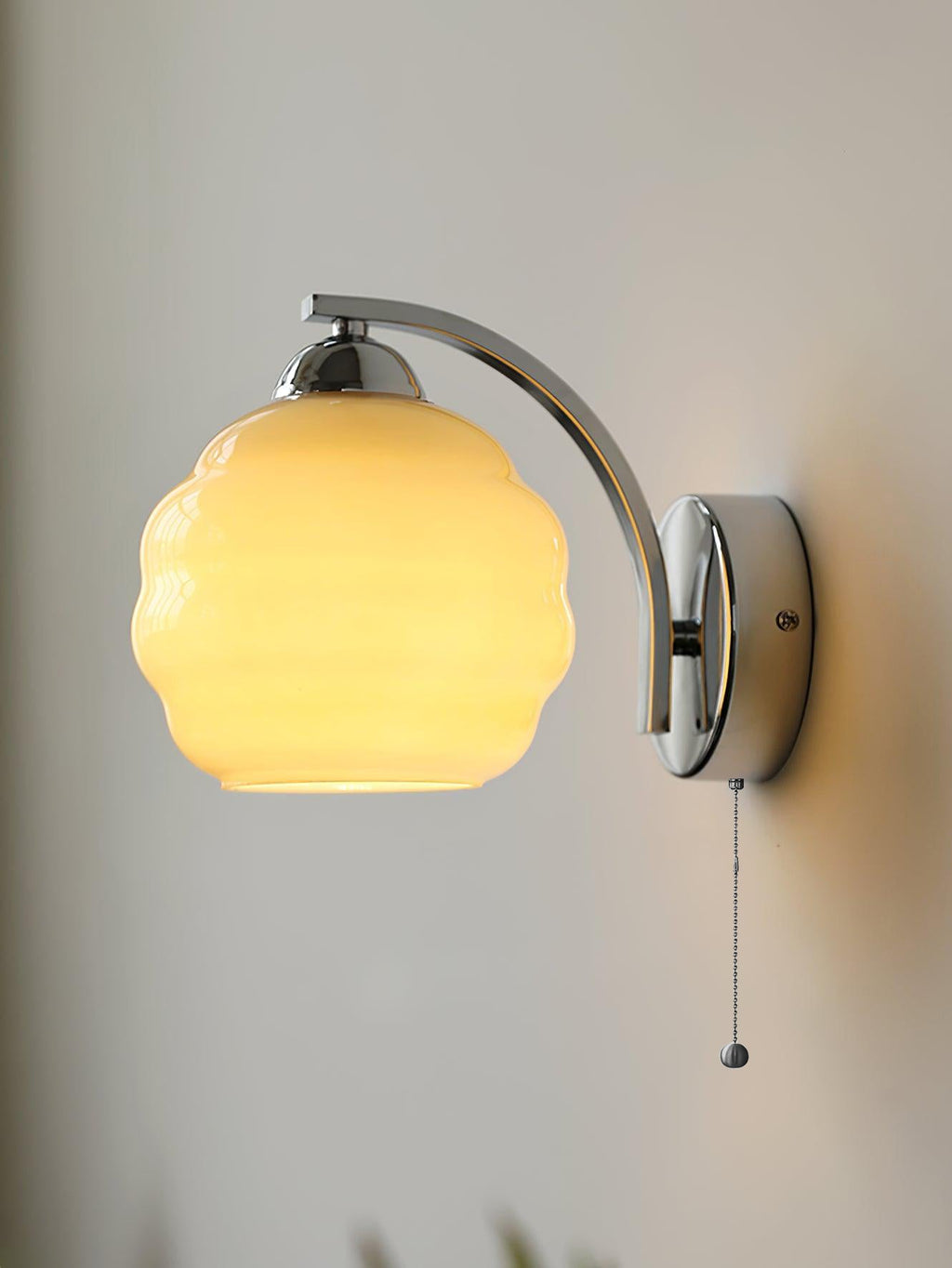 Gatsby Wall Lamp | Art Deco Design | Gold or Chrome Finish