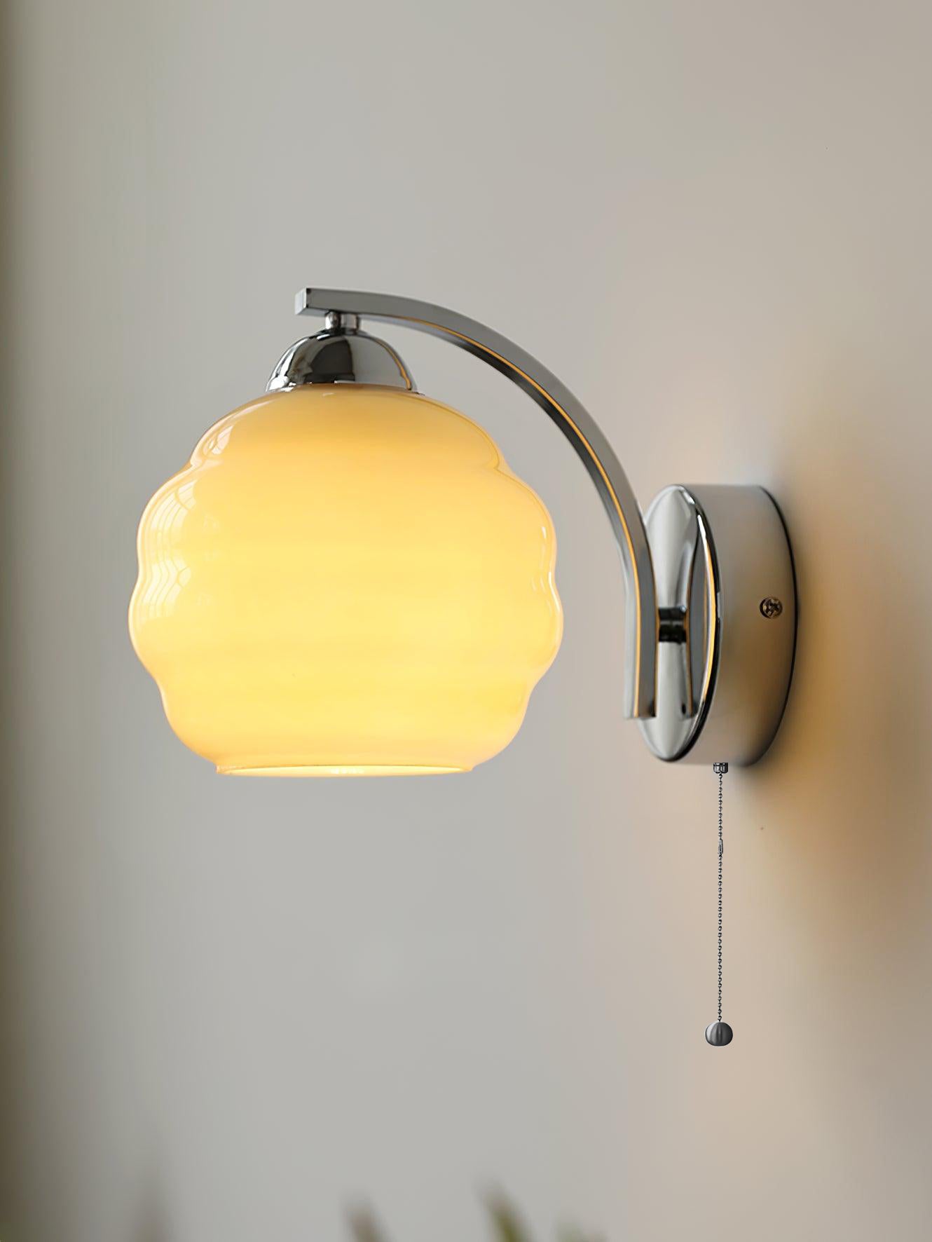 Gatsby Wall Lamp | Art Deco Design | Gold or Chrome Finish