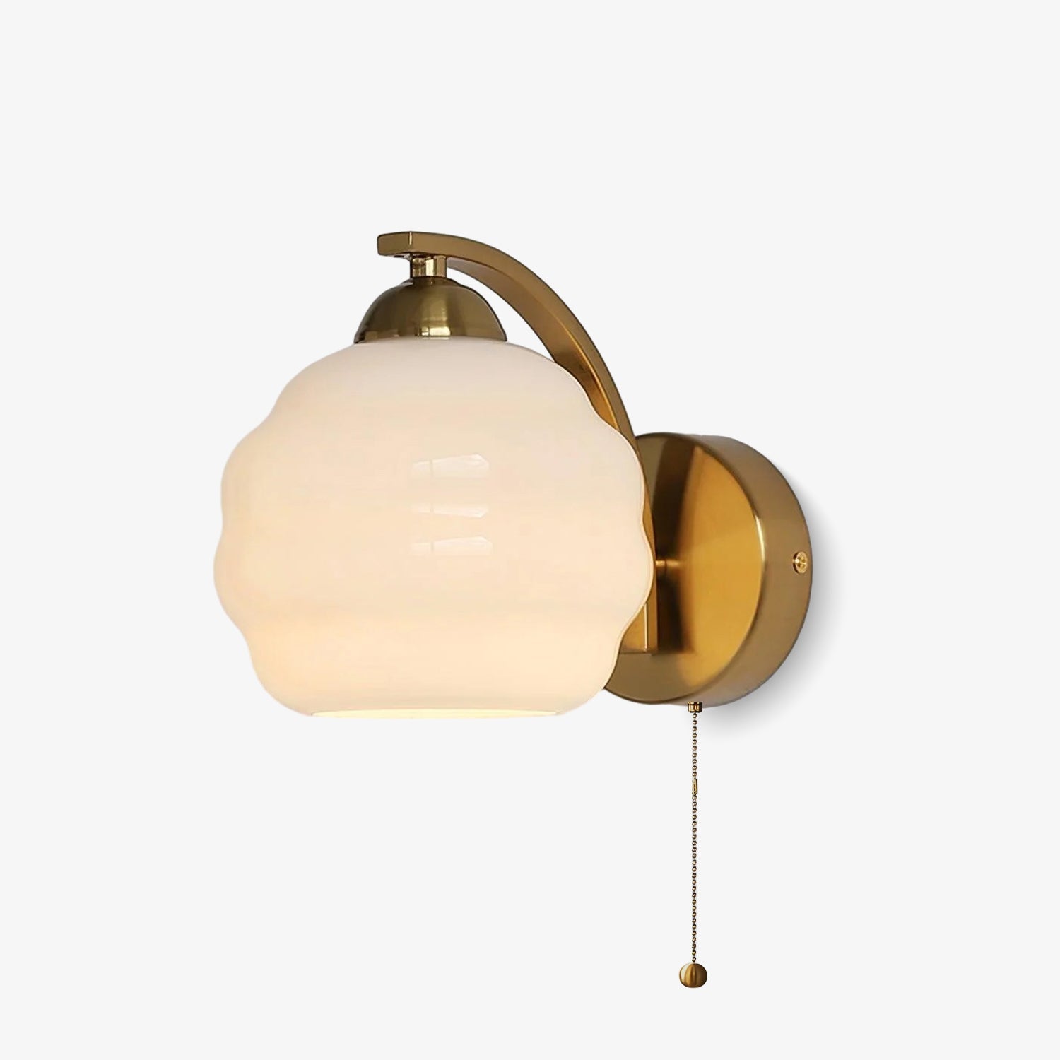 Gatsby Wall Lamp | Art Deco Design | Gold or Chrome Finish