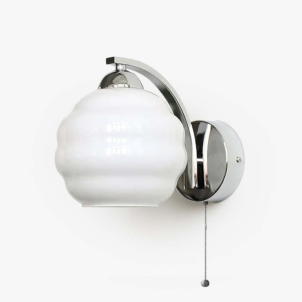 Gatsby Wall Lamp | Art Deco Design | Gold or Chrome Finish