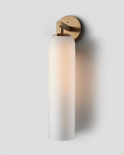 Art Glass Wall Sconce | Metal & Glass | 48cm Height, Multiple Finishes