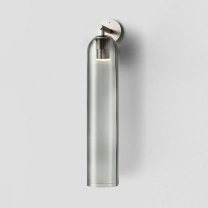Art Glass Wall Sconce | Metal & Glass | 48cm Height, Multiple Finishes