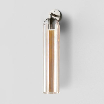Art Glass Wall Sconce | Metal & Glass | 48cm Height, Multiple Finishes
