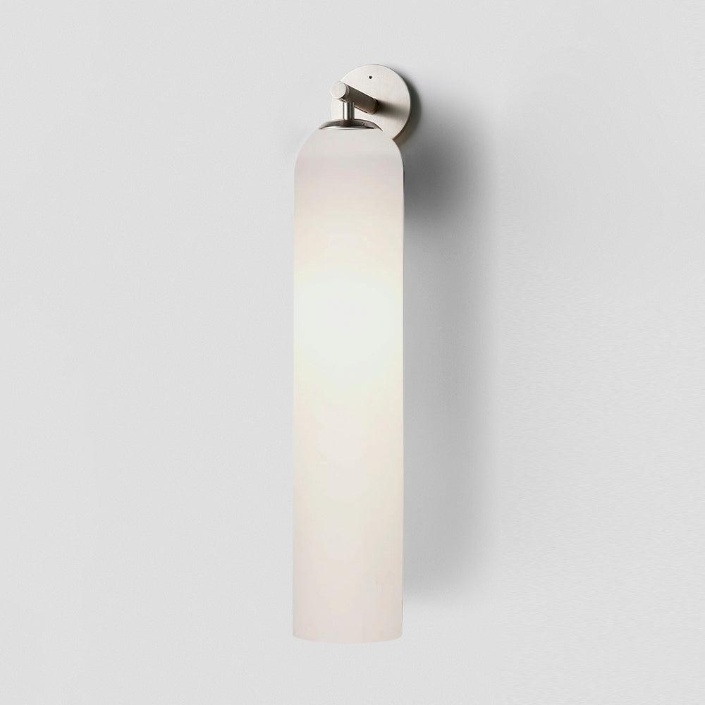 Art Glass Wall Sconce | Metal & Glass | 48cm Height, Multiple Finishes
