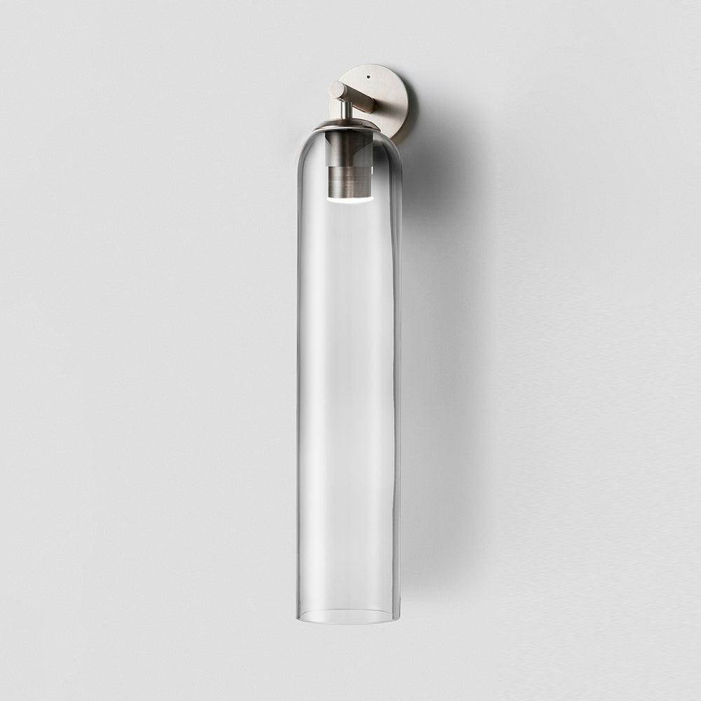 Art Glass Wall Sconce | Metal & Glass | 48cm Height, Multiple Finishes