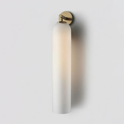 Art Glass Wall Sconce | Metal & Glass | 48cm Height, Multiple Finishes