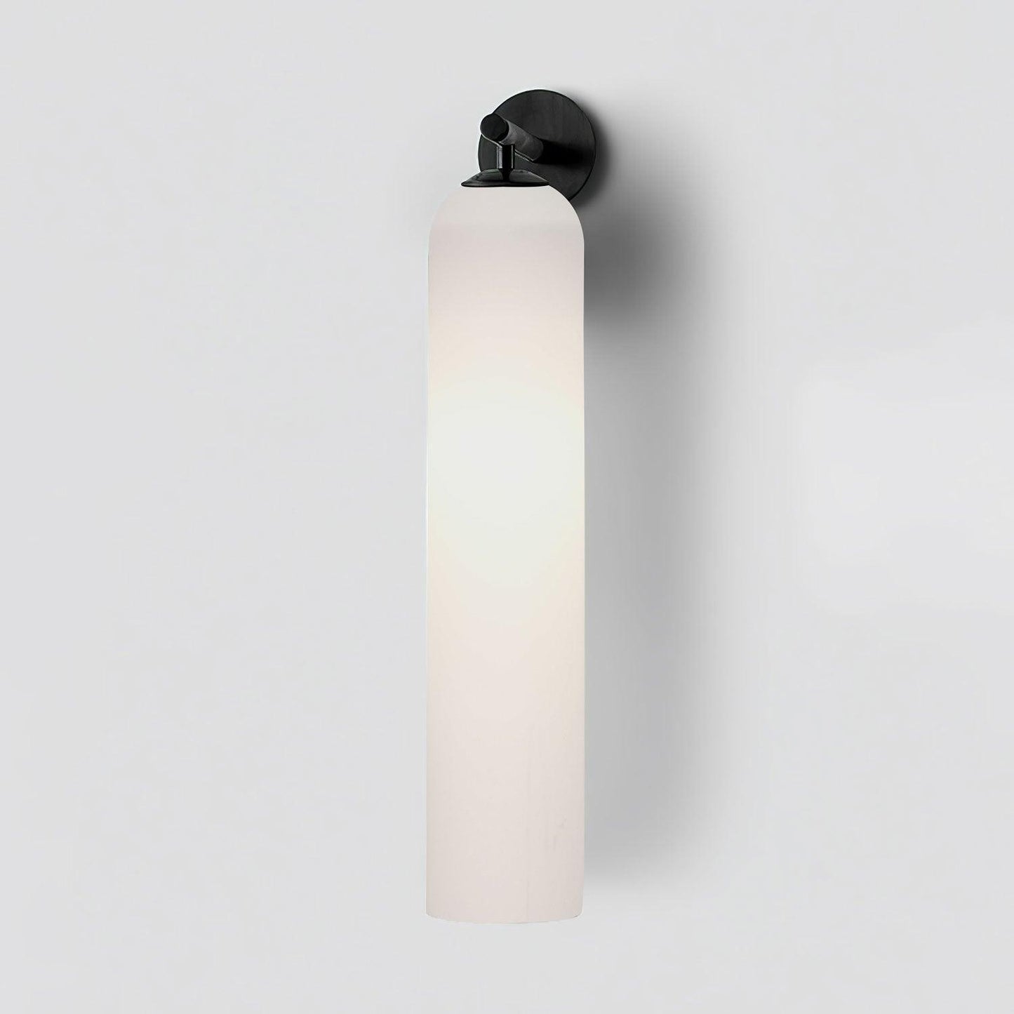 Art Glass Wall Sconce | Metal & Glass | 48cm Height, Multiple Finishes