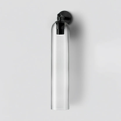 Art Glass Wall Sconce | Metal & Glass | 48cm Height, Multiple Finishes