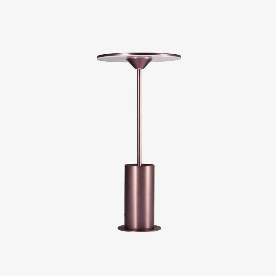 Sisifo Table Lamp | Stainless Steel & Acrylic | Rose Gold