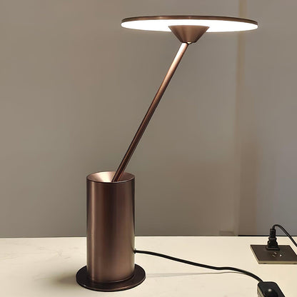 Sisifo Table Lamp | Stainless Steel & Acrylic | Rose Gold