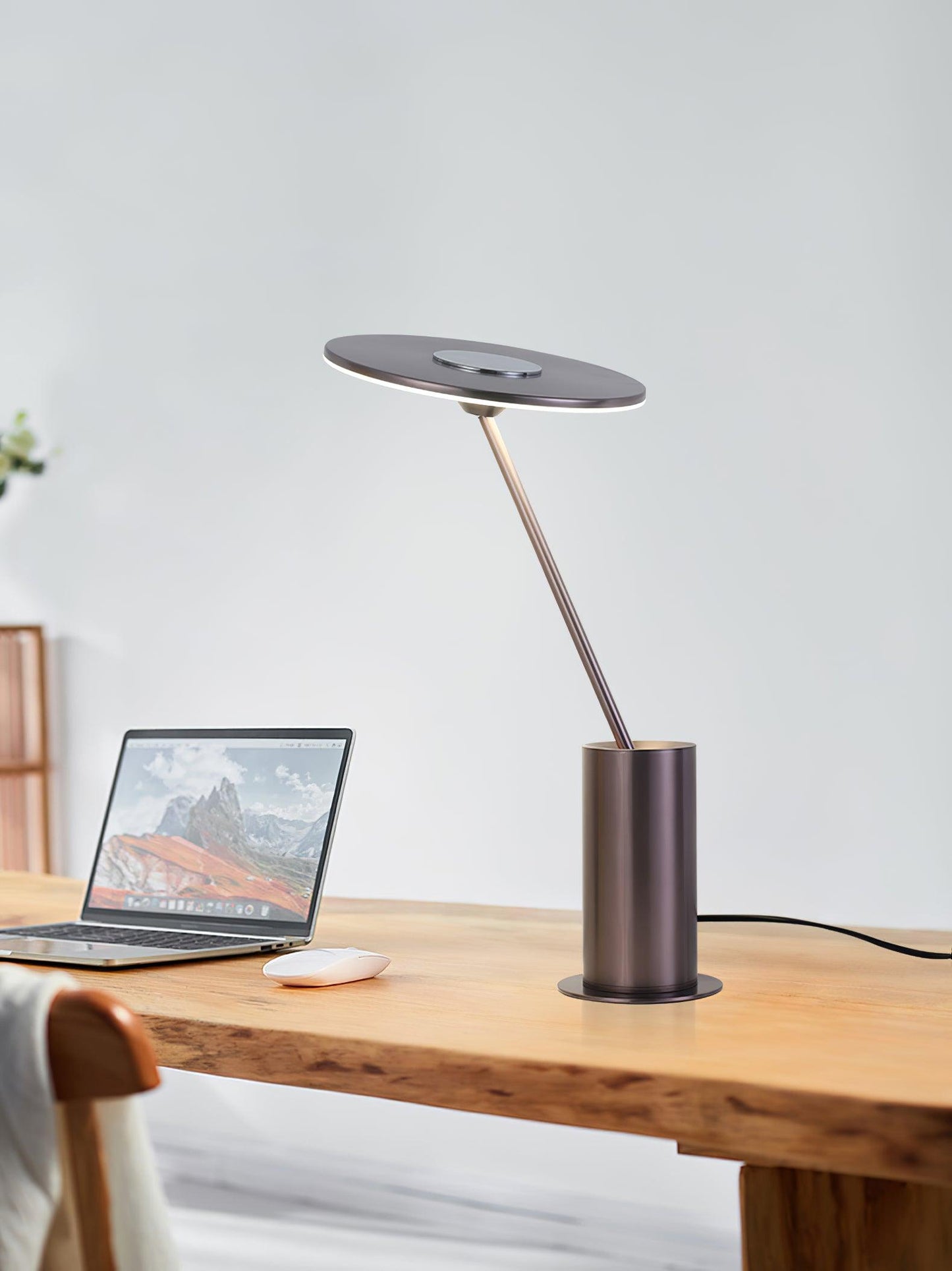 Sisifo Table Lamp | Stainless Steel & Acrylic | Rose Gold
