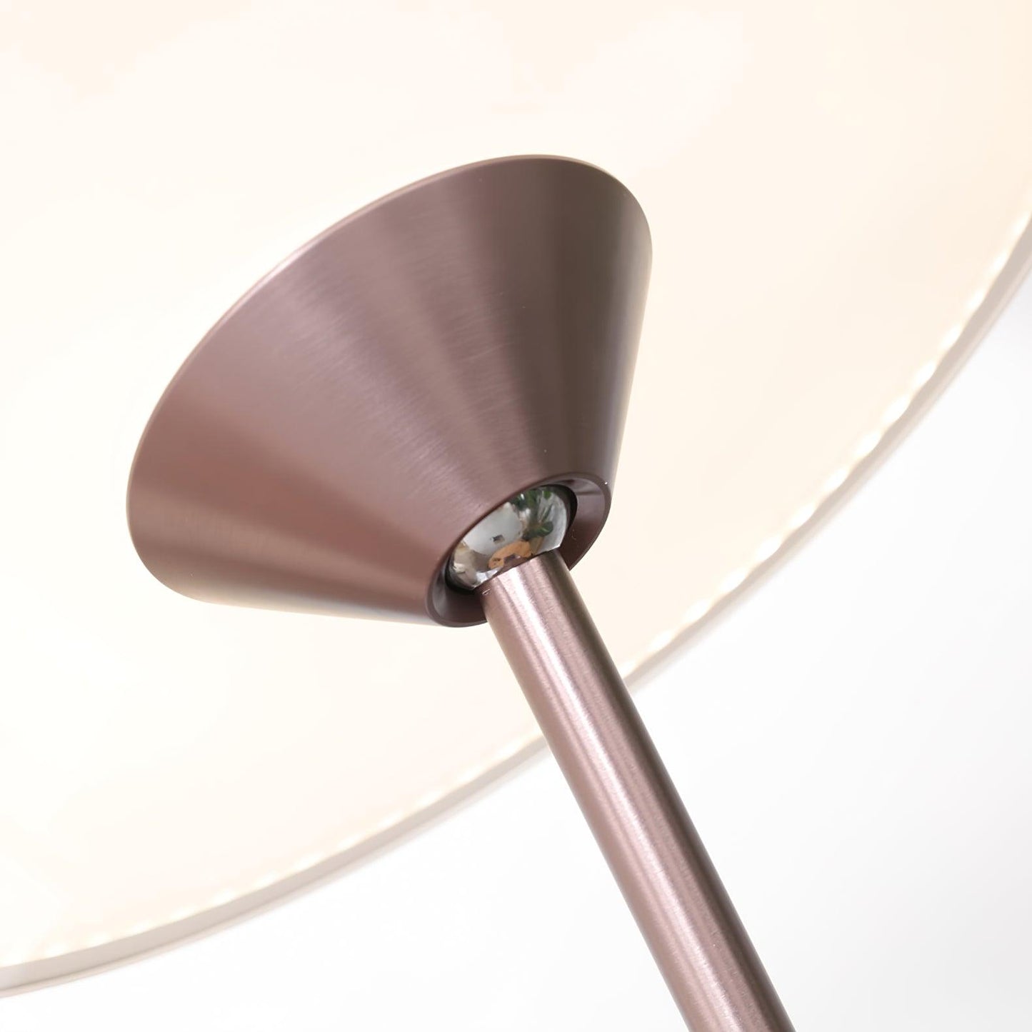 Sisifo Table Lamp | Stainless Steel & Acrylic | Rose Gold