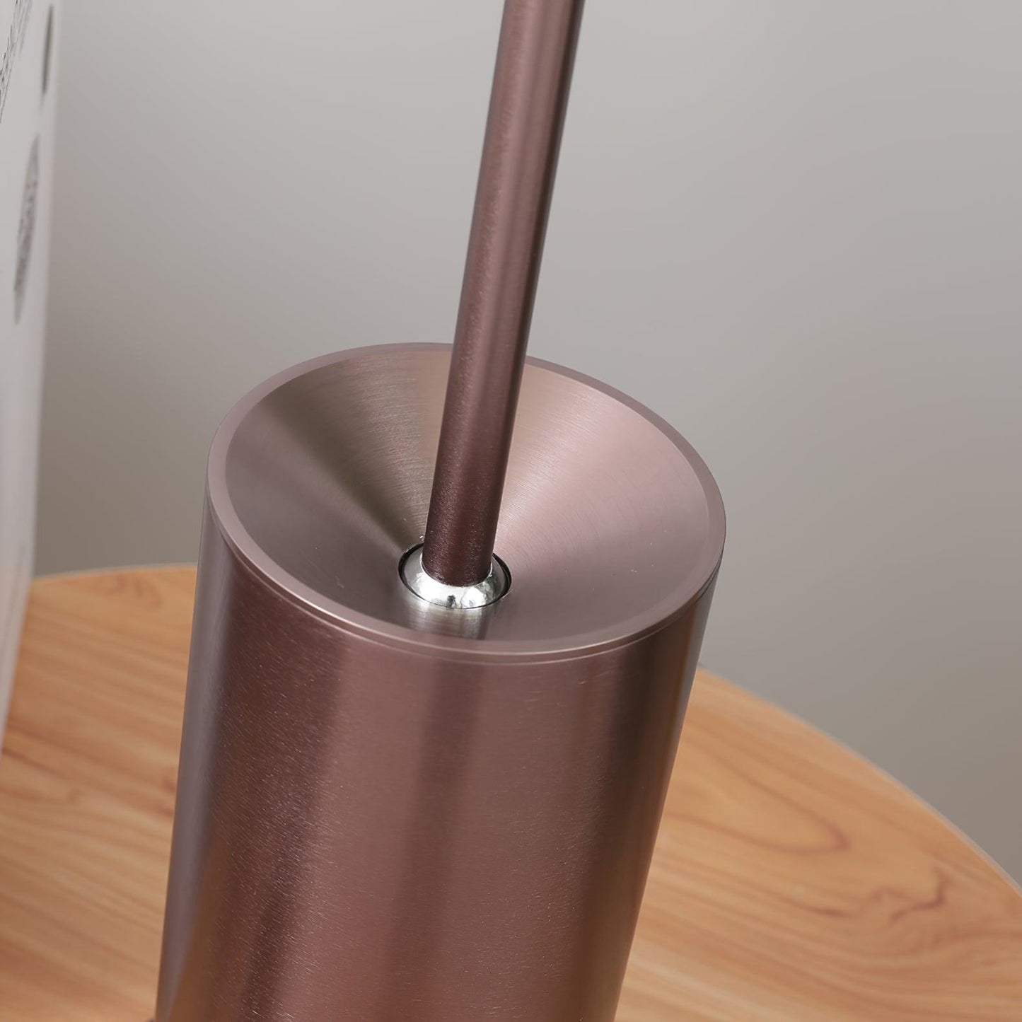 Sisifo Table Lamp | Stainless Steel & Acrylic | Rose Gold