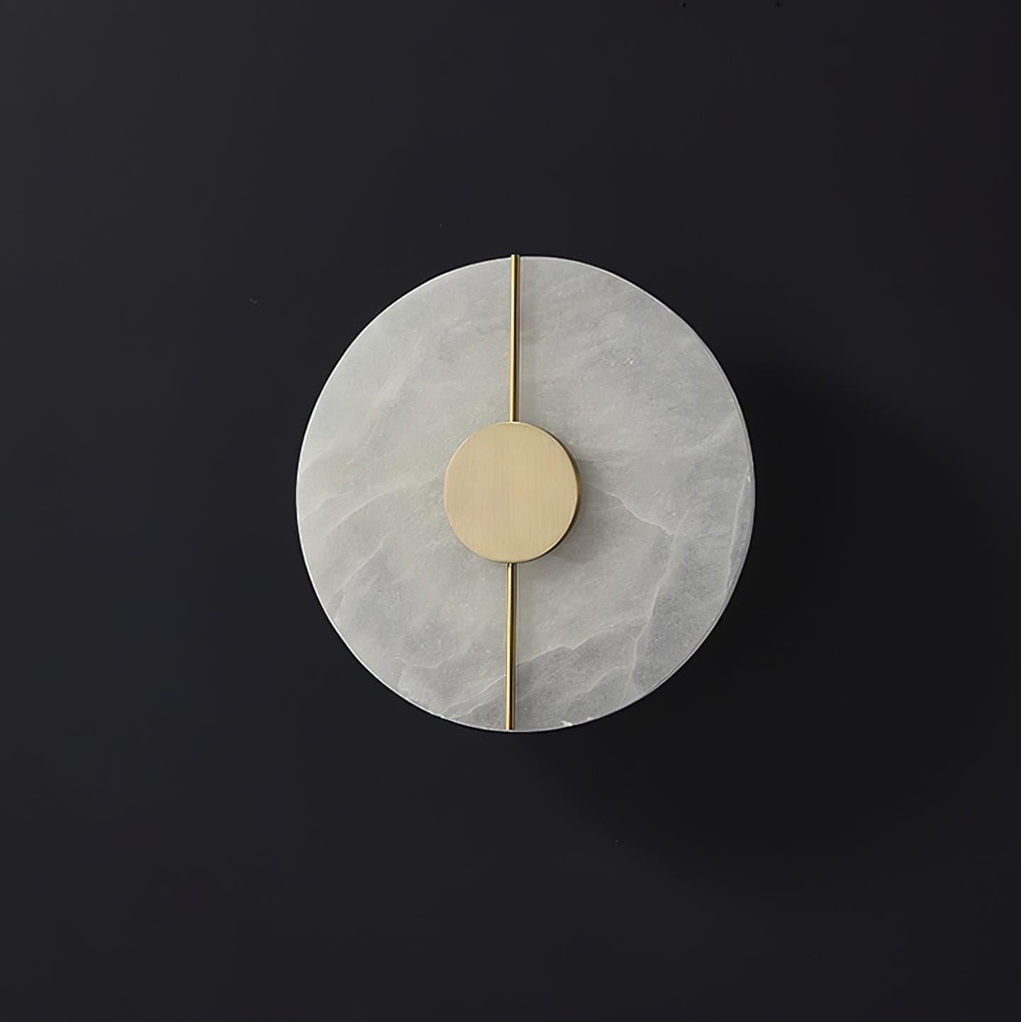 Artistic Wall Lamp | Alabaster & Brass | Set of 2