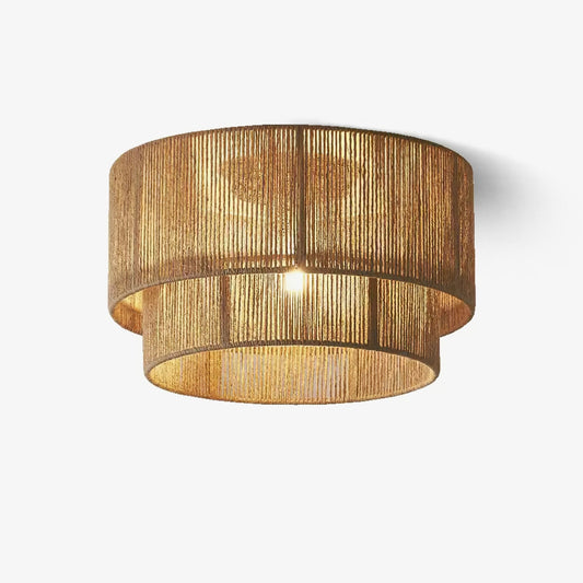 Astra Woven Ceiling Lamp | Natural Jute Rope | Various Sizes