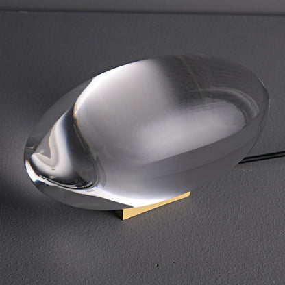 Atman Table Lamp | Metal & Crystal | Chrome Finish