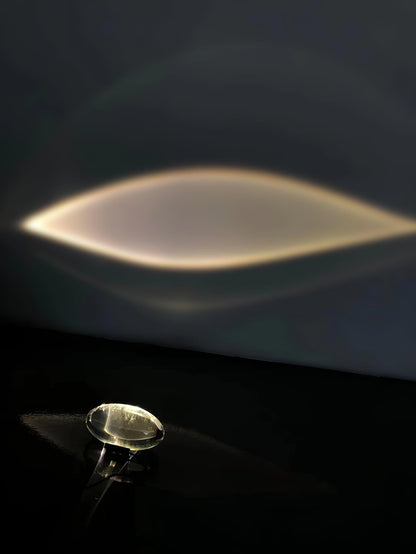 Atman Table Lamp | Metal & Crystal | Chrome Finish