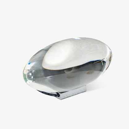 Atman Table Lamp | Metal & Crystal | Chrome Finish