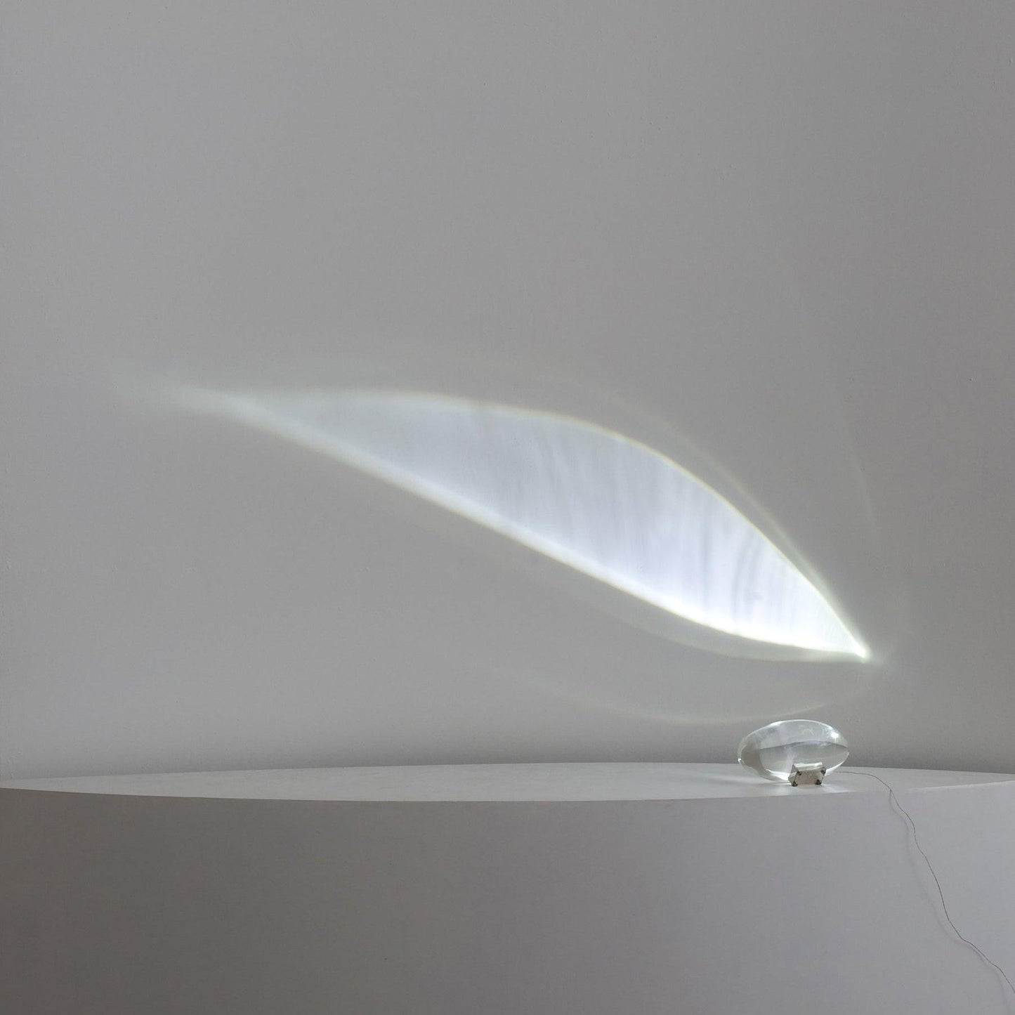 Atman Table Lamp | Metal & Crystal | Chrome Finish