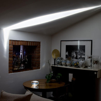 Atman Table Lamp | Metal & Crystal | Chrome Finish