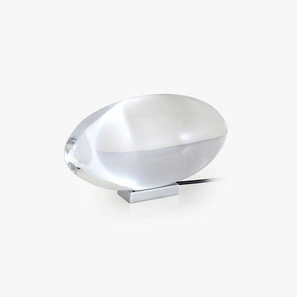 Atman Table Lamp | Metal & Crystal | Chrome Finish