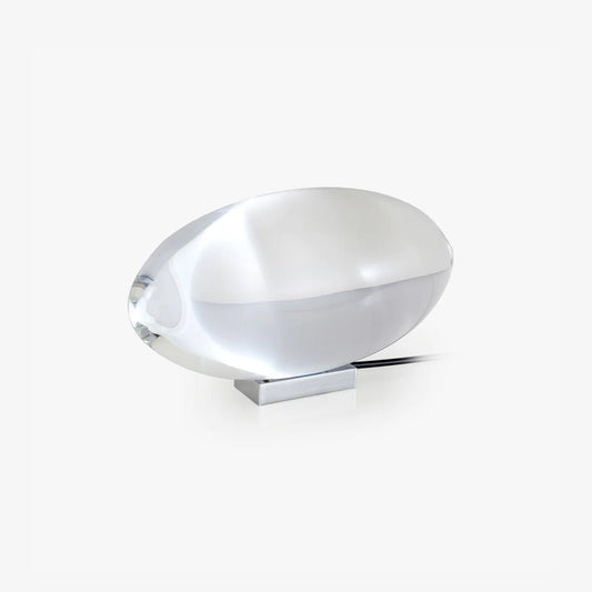 Atman Table Lamp | Metal & Crystal | Chrome Finish