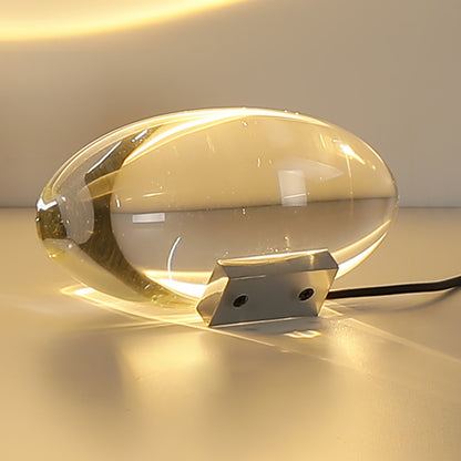 Atman Table Lamp | Metal & Crystal | Chrome Finish