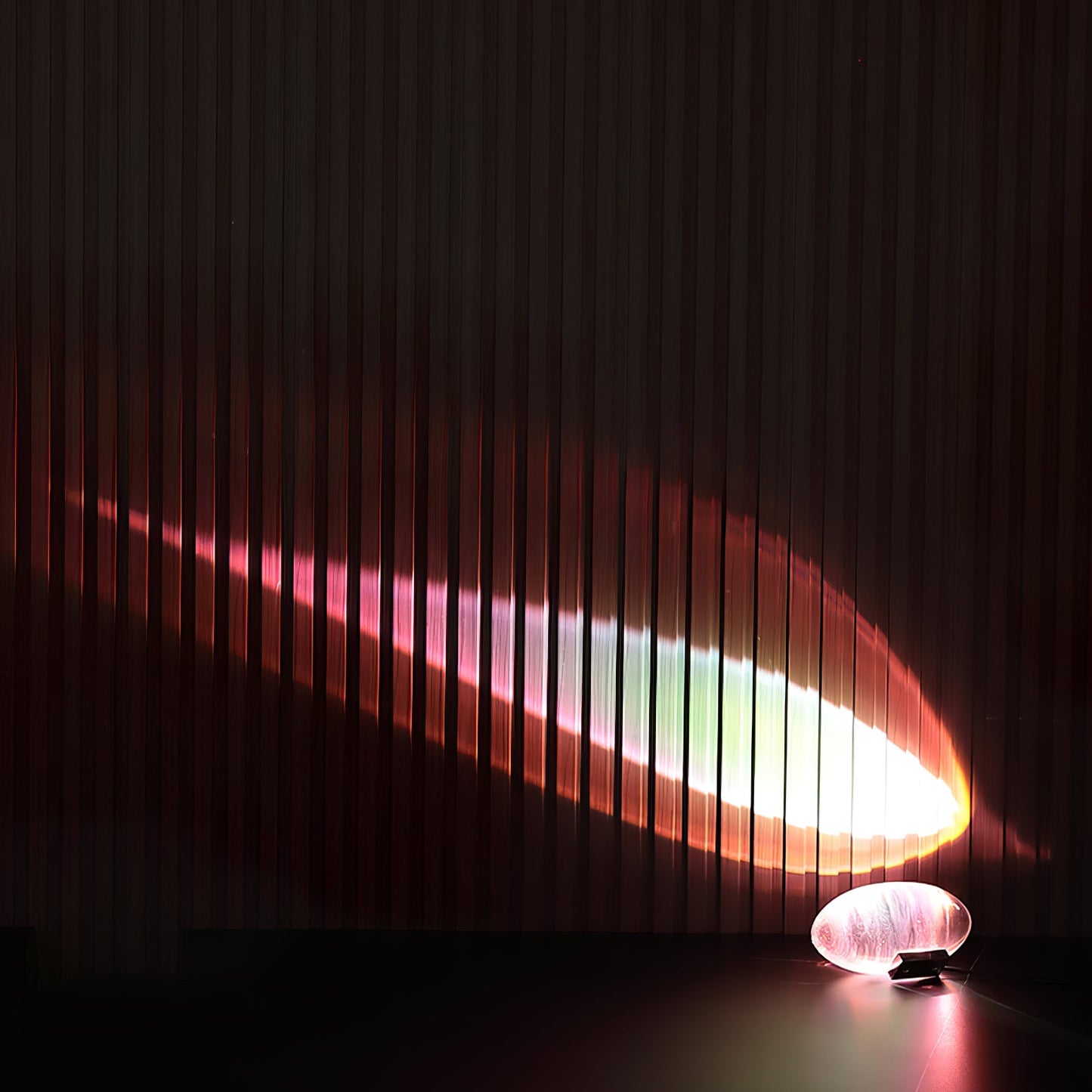Atman Table Lamp | Metal & Crystal | Chrome Finish