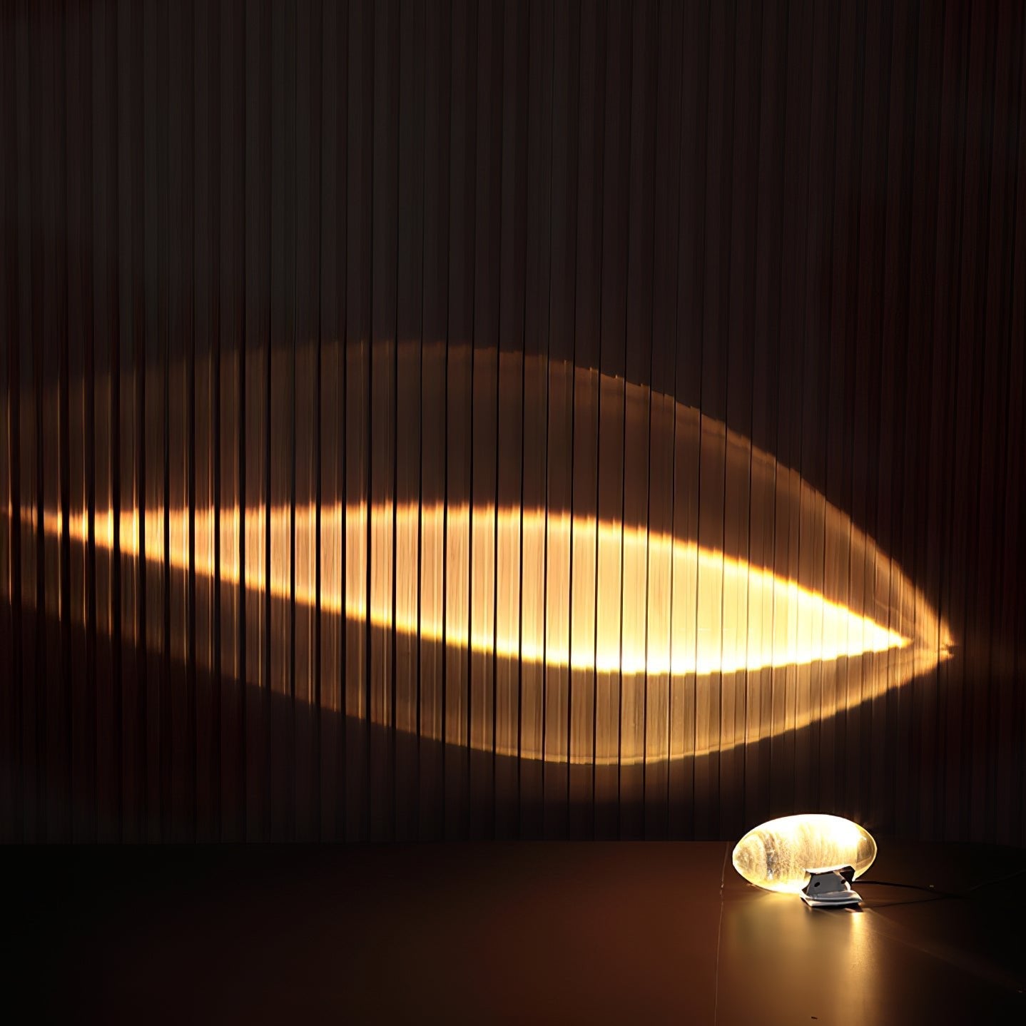 Atman Table Lamp | Metal & Crystal | Chrome Finish
