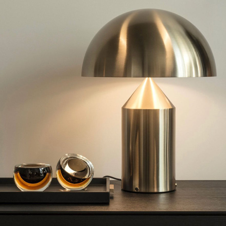Atollo Table Lamp | Metal | Black, White, Copper | 25cm & 35cm